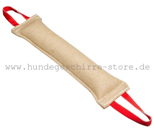 Jute Beißwurst für Hunde-Training und Dressur, abriebfest